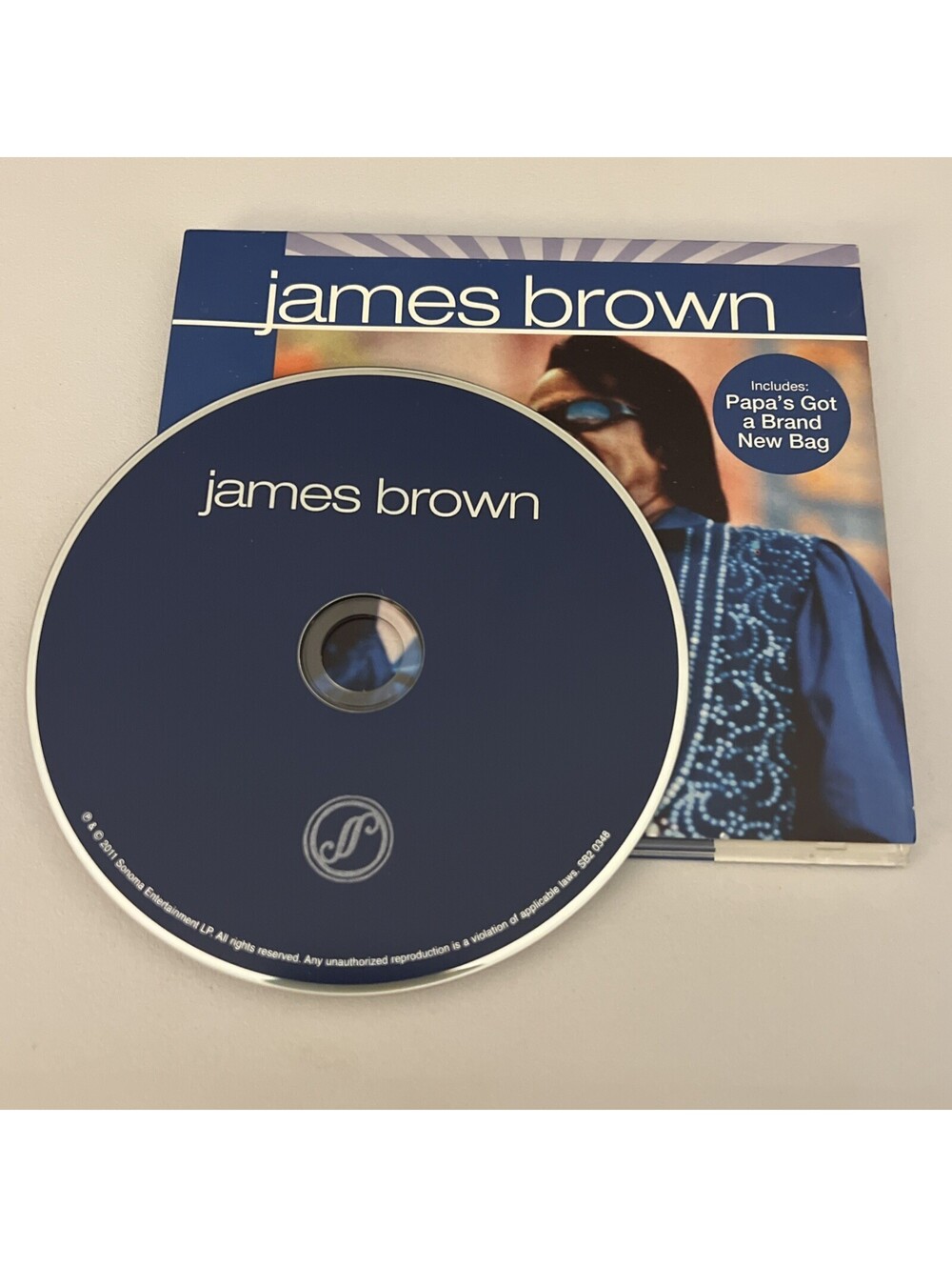 James Brown Favorites Cd including Papa's Got a Brand New Bag Very Good